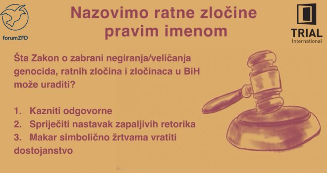 Šta zakon o zabrani negiranja genocida i ratnih zločina u praksi ZAPRAVO može uraditi? Primjena je složena, evo kako to funkcionira