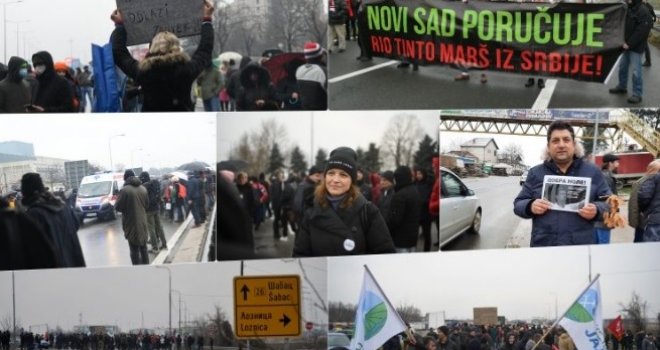 Građani Srbije opet blokirali autoceste, Brnabić priznala poraz: 'Poništićemo sve ugovore s kompanijom Rio Tinto!'