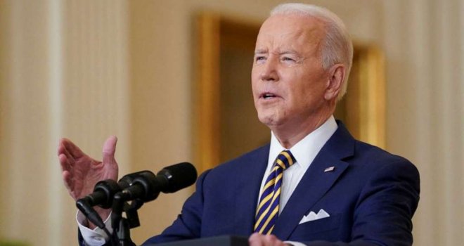 Biden: Putin je agresor, izabrao je rat i sankcije! Sloboda će pobijediti!