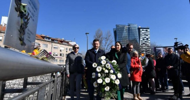 Delegacija Grada Sarajeva otpočela obilježavanje Dana opsade Sarajeva 1992.-1995.