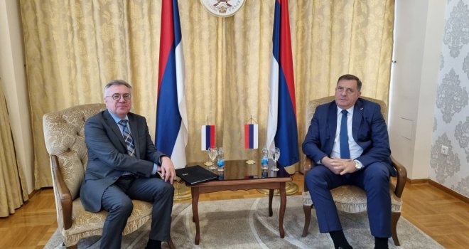 Dodik se 'pravdao' Kalabuhovu: Bio je ovo važan sastanak, ponovio sam mu...