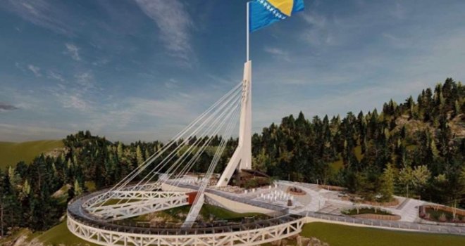 Evo kako će izgledati skywalk na Špicastoj stijeni, atraktivno zdanje na visini od 900 metara