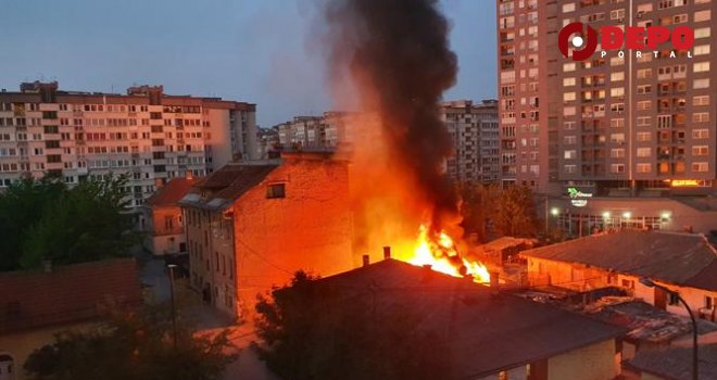 Poznat uzrok požara na na Dolac Malti: Nepoznata osoba zapalila šupe