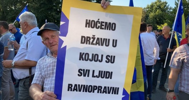 Danas u 13 sati novi protesti ispred OHR-a: Ako si za građansku državu…