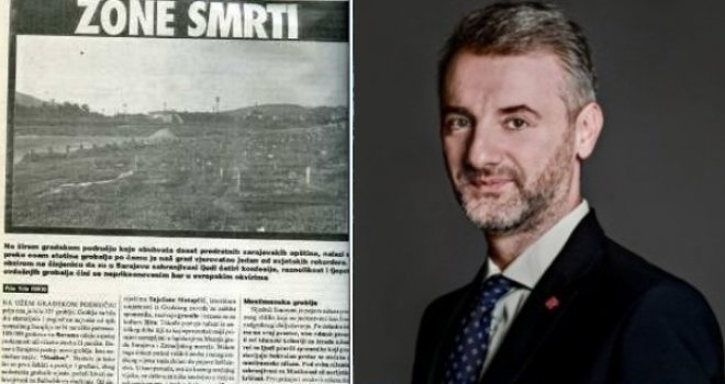 'Zone smrti': Kako je premijer Forto nekada pisao o sarajevskim grobljima? Te davne '94. bio je reporter 'Dana'...