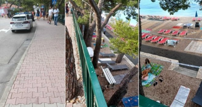 Drama u Baškoj Vodi, obračun na plaži: Pretukao turistu zbog ležaljke... 'Bilo je i krvi'  