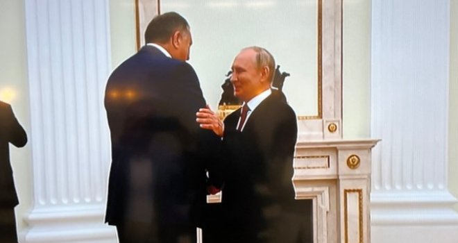 Dodik se sastao sa Putinom: Evo o čemu su razgovarali