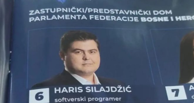 Mladi Haris Silajdžić: 'Istina je da su postojale vizit-karte bez fotografije, ali...'