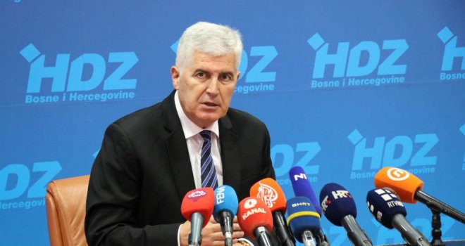 Čović: HDZ BiH pregovore o formiranju vlasti otvara s predstavnicima 'osmorke'