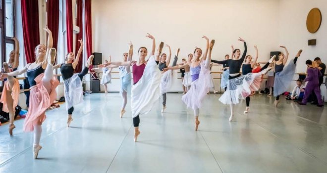 Bijeli balet 'Giselle' u koreografiji i režiji Edine Papo 9. juna u Narodnom pozorištu Sarajevo