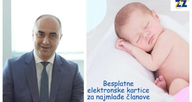 Besplatne elektronske zdravstvene kartice za najmlađe stanovnike Kantona Sarajevo