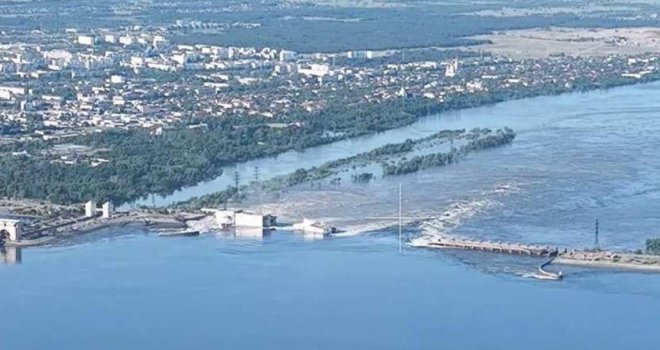 Pogledajte snimak eksplozije brane u Ukrajini: Evo zašto je ona toliko važna