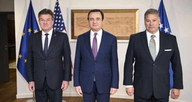 Duga i teška rasprava Kurtija sa Escobarom i Lajčakom: Zatražili izbore, deeskalaciju...