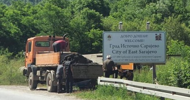 Benjamina Karić bijesna zbog natpisa na ulazu u Istočno Sarajevo: Ćosiću, podnijet ću krivičnu prijavu...