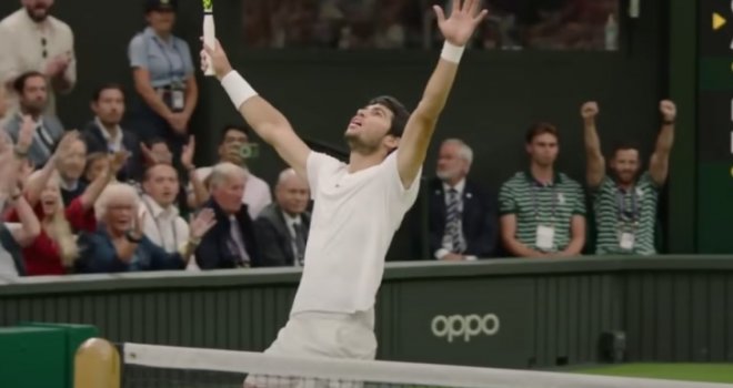 Senzacija na Wimbledonu: Alcaraz poslije drame i pet setova pobijedio Đokovića i osvojio drugi grand slam u karijeri!