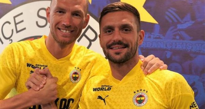 Fenerbahče okupio kapitene BiH i Srbije: Džeko i Tadić već prikazuju hemiju van terena