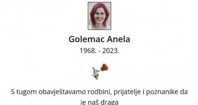 Mostarka koja je tragično stradala nakon pada u Neretvu je Anela Golemac