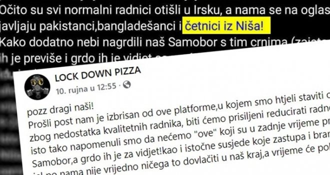 Stigla presuda vlasniku pizzerije koji je pisao da 'ne zapošljava četnike iz Niša ni crne': Pogledajte kako je 'teško' kažnjen!