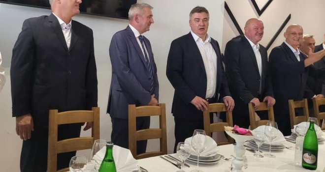 Zoran Milanović  u Širokom Brijegu odlikovao pripadnike HVO-a