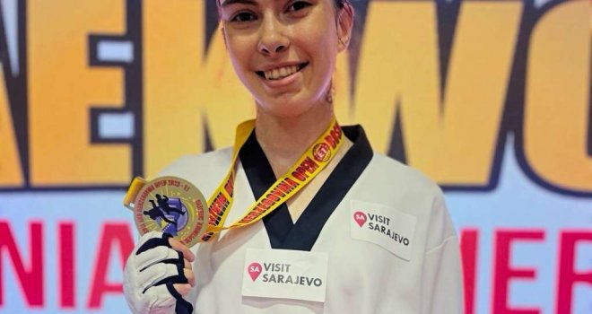 Aida Avdagić iz taekwondo kluba Sarajevo pobjednica na olimpijskom turniru u kategoriji seniorki