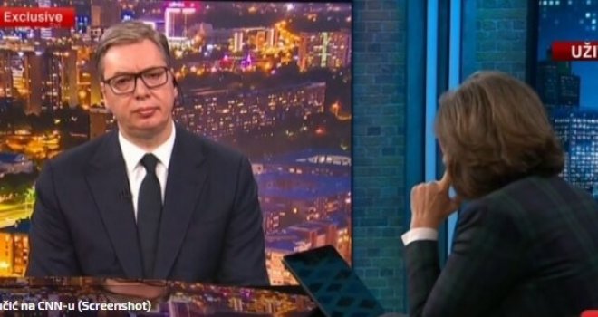 Vučić: Podržavamo teritorijalni integritet BiH! Amanpour: Da li to onda znači da ne podržavate Dodika?!