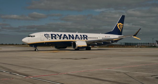 Ryanair povećava broj letova za Sarajevo od 30. marta iduće godine, evo odakle