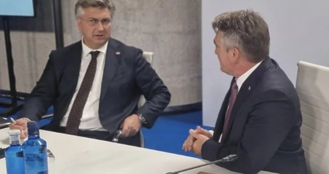 Šta se promijenilo? Plenković i Komšić su nedavno ćaskali, a nekada su se uz osmijeh i rukovali