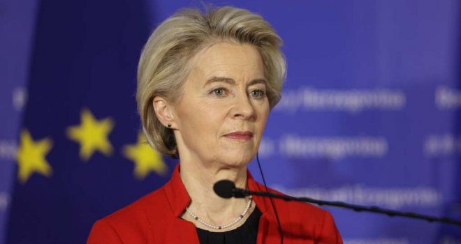 Von der Leyen danas u Sarajevu sa visokim bh. zvaničnicima: Evo sa kime će se sastati