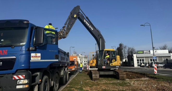 Stigle mašine: Tramvajska pruga do Hrasnice sve je bliže, Šteta objavio fotografije