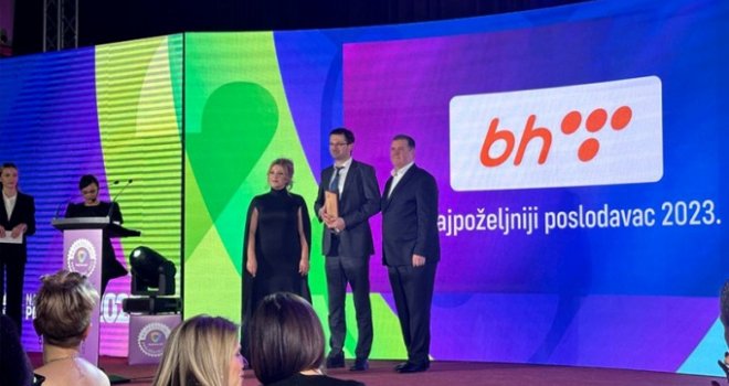 BH Telecom ponovo potvrđen kao najpoželjniji poslodavac u javnom sektoru