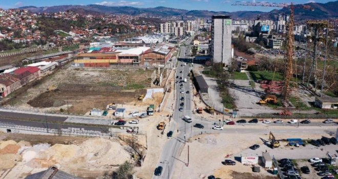 Gradi se novi kružni tok u Sarajevu, u ulici Džemala Bijedića, povezuje se sa IX transverzalom 