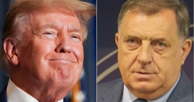 Demencija ili nešto drugo: Dodik ponovo hvali Trumpa, zaboravio je šta se desilo prije sedam godina