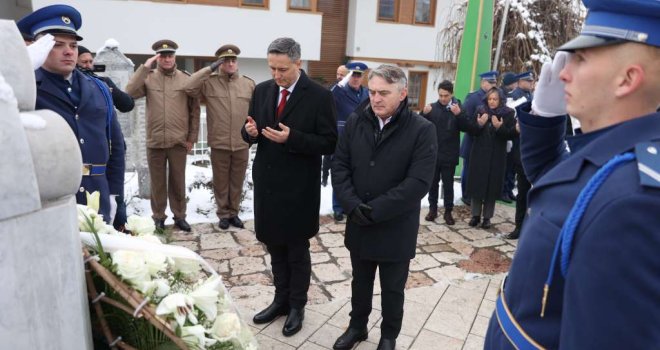 Bećirović i Komšić: Veoma je važno da njegujemo antifašističke vrijednosti u državi BiH