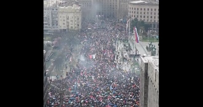 Posljedice udara: U bolnicu u Zemunu primljeno 56 osoba koje su bile na protestu, evo na šta se većina žali