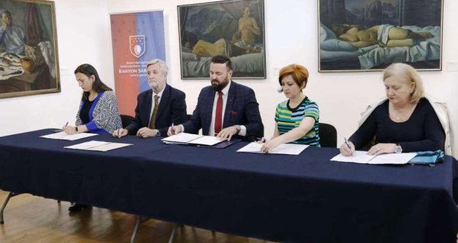 Direktori institucija kulture KS potpisali Ugovor o sufinansiranju s ministrom kulture i sporta Magodom 