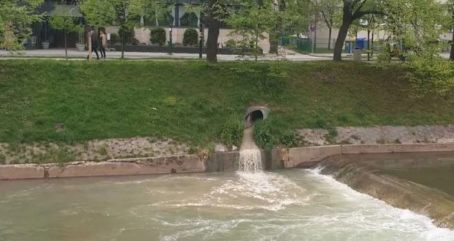 Miljacka više neće biti mutna i zelena: Korak bliže čistijoj rijeci, u planu obnova kaskada i riječnog korita