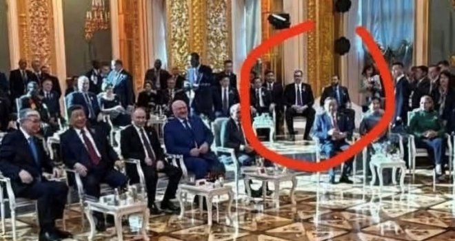 Srpski političar objavio fotografiju iz Moskve: 'Evo gdje sjedi Aleksandar Vučić kod gazde Putina... Koliko vrijedi'