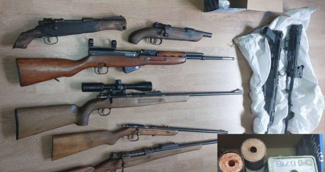 Akcija 'Kalibar': Kod Prijedorčanina pronađena veća količina oružja