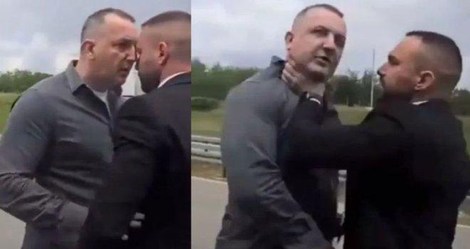 'Sad ću da mu j***m mater!': Pogledajte snimak okršaja osiguranja predsjednika i premijera Srbije