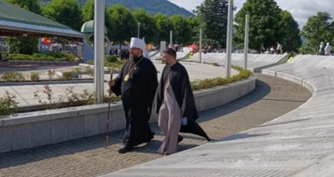 Mitropolit CPC-a odao počast žrtvama genocida u Srebrenici: Ovdje je nestala čitava jedna generacija
