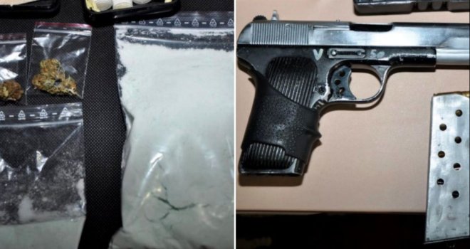 Velika akcija policije u FBiH: Pronađeni spid, kokain, heroin, LSD i metamfetamin