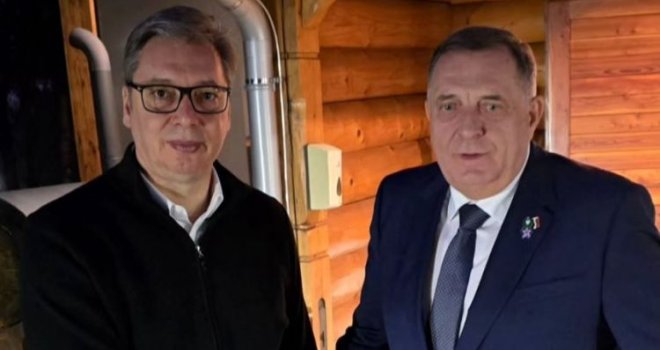 Šta sada kuhaju Vučić i Dodik?! 'Razgovarali smo o budućnosti srpskog naroda!'