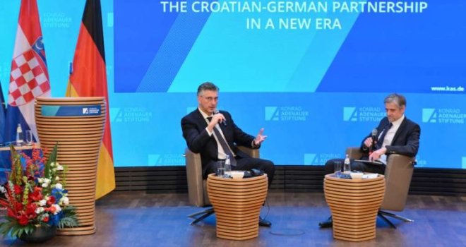 Plenković: 'Prioritet Hrvatske je članstvo BiH u Evropskoj uniji'