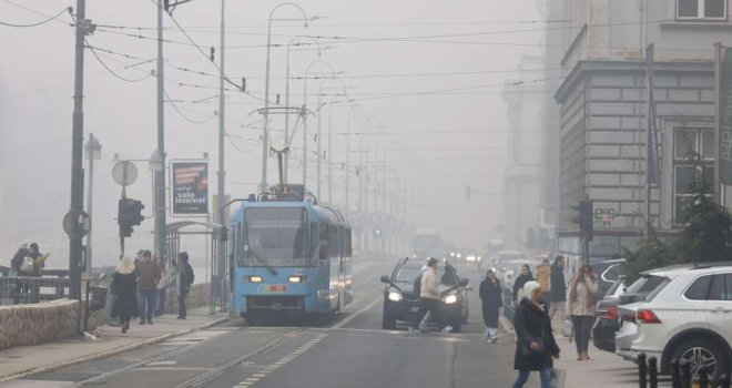 Proglašena epizoda UPOZORENJE: Zbog zagađenja zraka u Kantonu Sarajevo uvode se restrikcije, evo šta slijedi