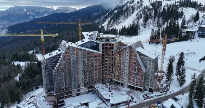 Kako izgleda najveći resort u regiji, koji se gradi iznad Sarajeva: Pet bazena, iz apartmana direktno na stazu