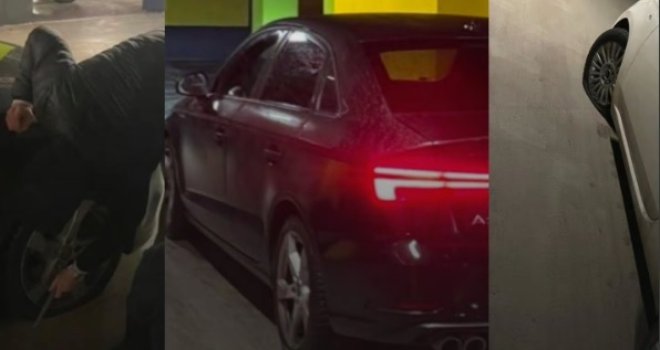 Vandalizam u sarajevskom 'Bulevaru': Izbušene gume na 20-ak vozila u garaži