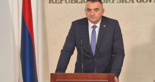 Savo Minić opet podnio ostavku na mjesto predsjednika Vlade RS