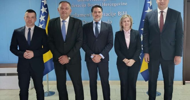 Joshua Volz u posjeti Domu naroda Parlamenta FBiH: Južna interkonekcija će povezati BiH i SAD