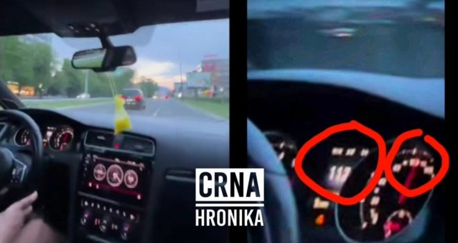 Bahata vozačica divljala Sarajevom, njena saputnica sve snimala za društvene mreže: Jurila više od 112 km/h!