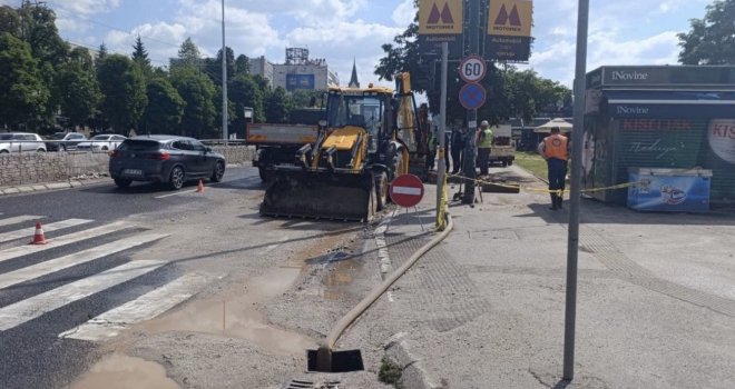 Kvar na cijevi popravljen, u toku postepeno puštanje sistema u funkciju